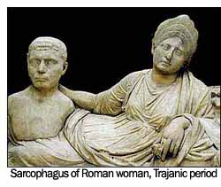 sarcophagus matron